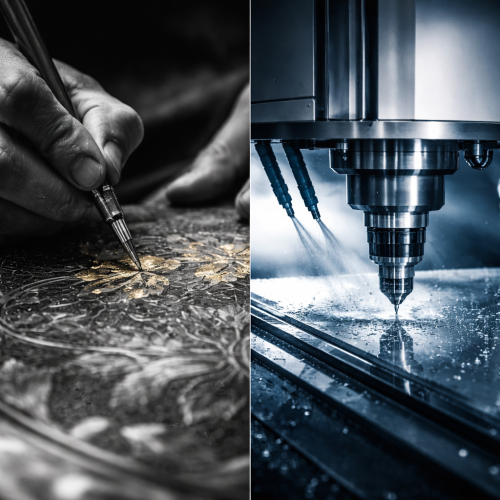 Artisan et technologie du verre